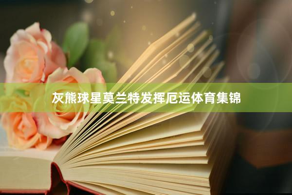 灰熊球星莫兰特发挥厄运体育集锦